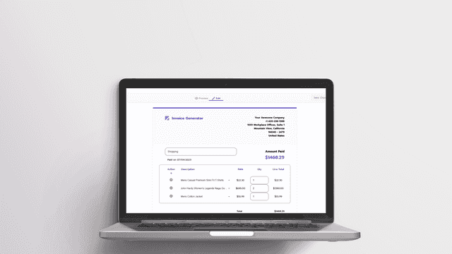 Invoice Generator2
